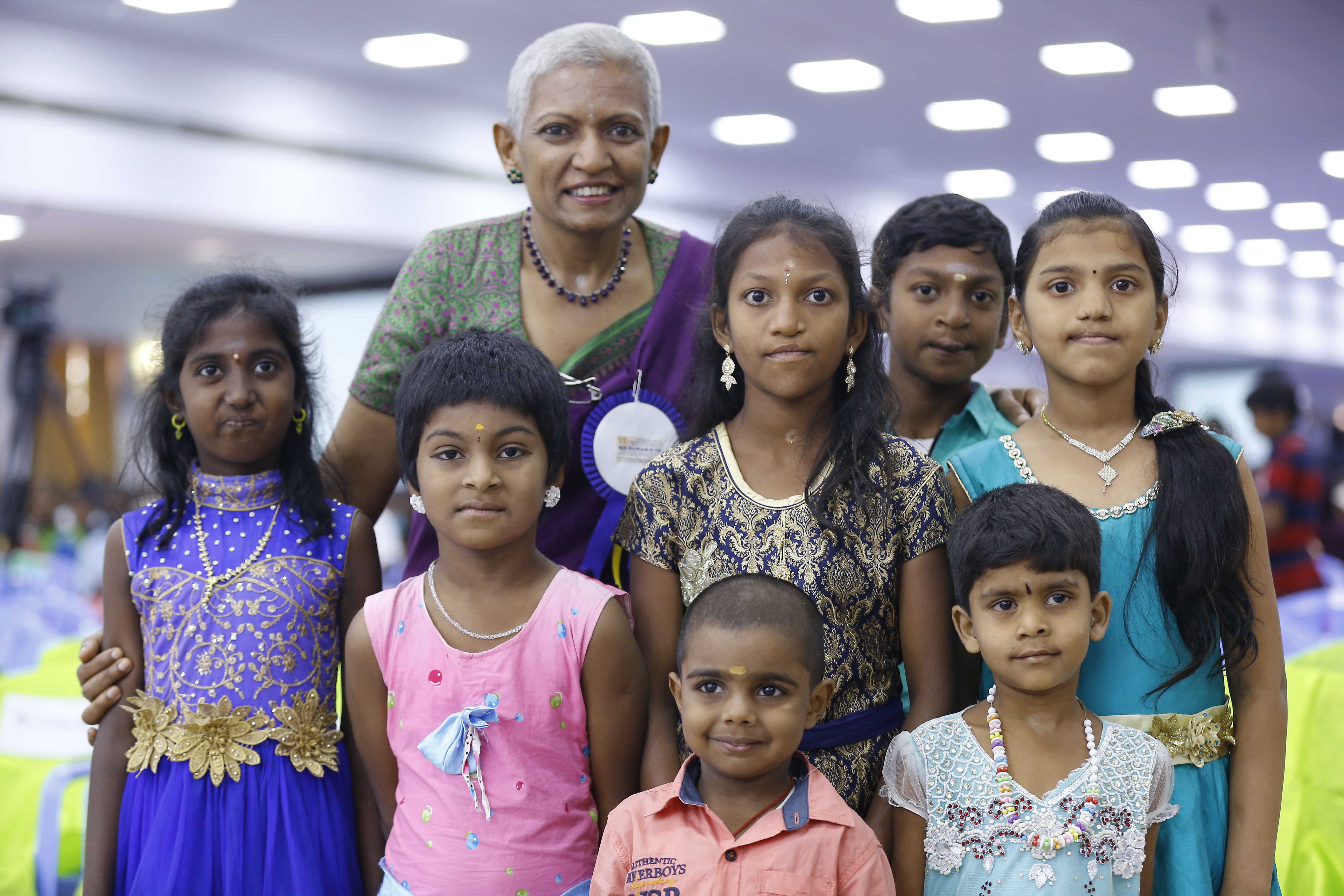 Dr Jyotsna Murthy smiling with patients