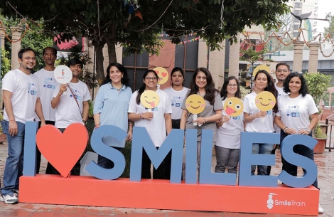 group fundraising for Smile Train