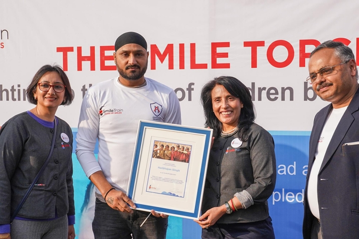 Indian Cricketer Harbhajan Singh Joins Smile Train India As Goodwill Ambassador